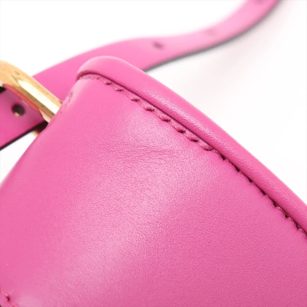 👜 Fendi C’Mon Nano Leather Shoulder Bag Pink 7AS219 - Picture 8 of 10